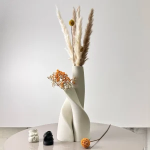 2 Piece Set Double Vase