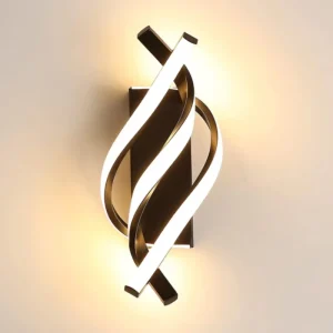 Spiral Design LED Wall Lamp