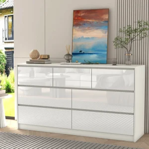 7 Drawer Dresser , 55 Inch