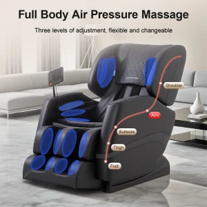 Zero Gravity Massage Chair -Rollers, Heat
